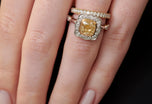 A Diamond Full Eternity Ring All 18 Carat Yellow Gold