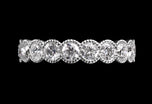A Cousins Scalloped Edge Diamond Full Eternity Ring