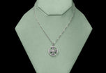 Cousins Diamond Set Canterbury Cross Pendant & Chain.