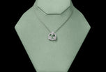 Diamond Triple Trefoil Circlet Pendant