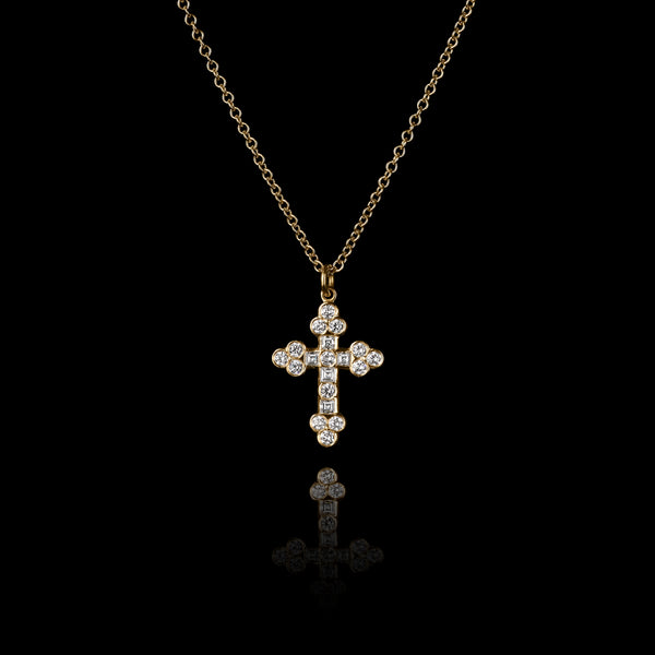 Simple Beautiful, A Cousins Diamond Cross