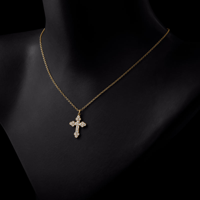 Simple Beautiful, A Cousins Diamond Cross
