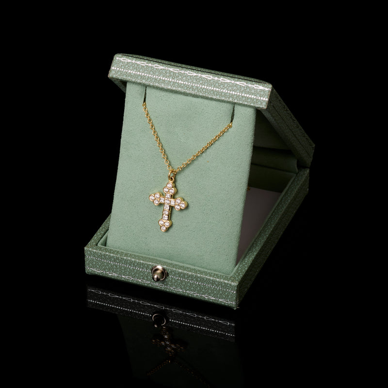 Simple Beautiful, A Cousins Diamond Cross
