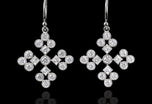 Cousins Snowflake Drop Earrings