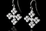Cousins Snowflake Drop Earrings