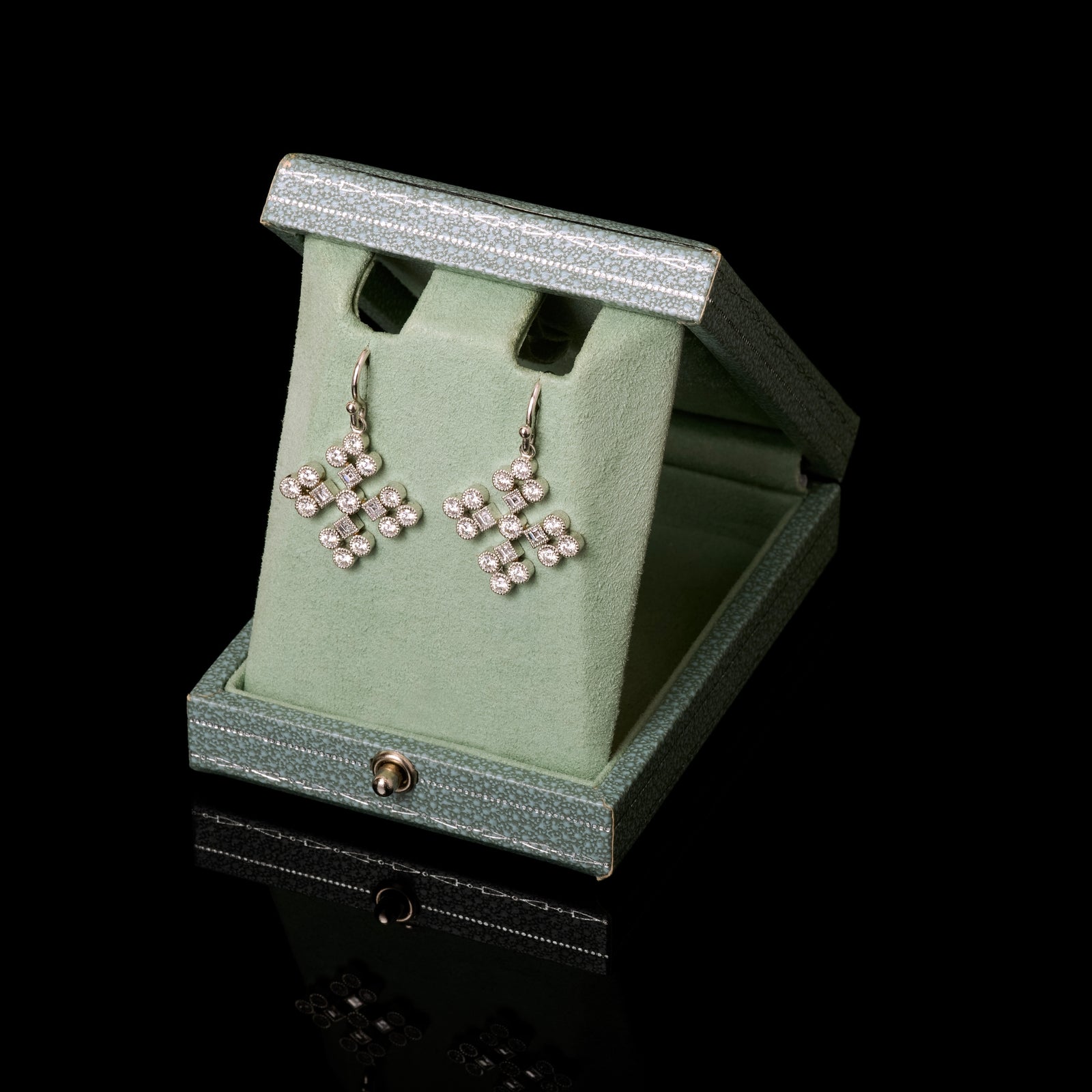 Cousins Snowflake Drop Earrings