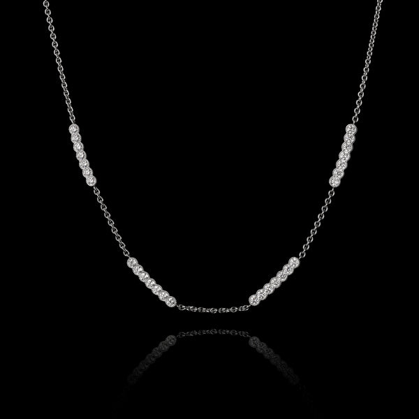 A Cousins Diamond Eternity Necklet