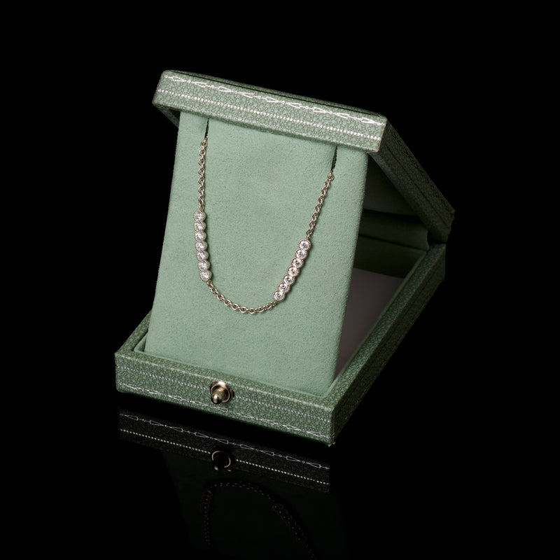 A Cousins Diamond Eternity Necklet