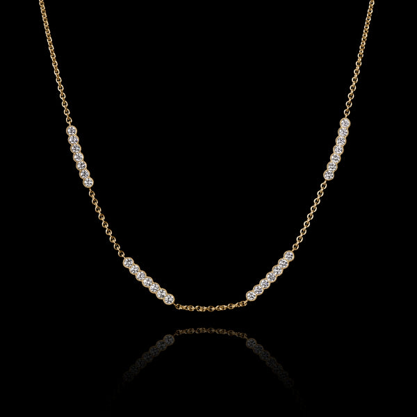A Cousins Diamond Eternity Necklet