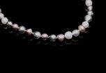 A Striking South Sea & Tahitian Baroque Cultured Pearl Necklet