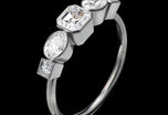 A 1920s Inspired Diamond Ring