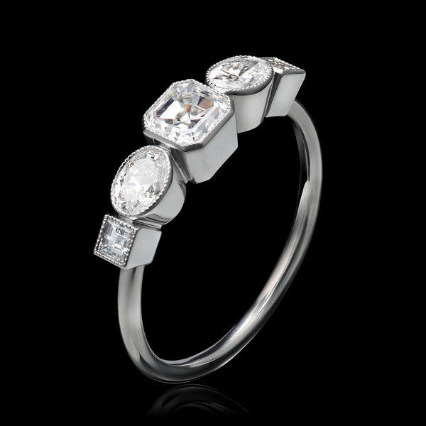 A 1920s Inspired Diamond Ring