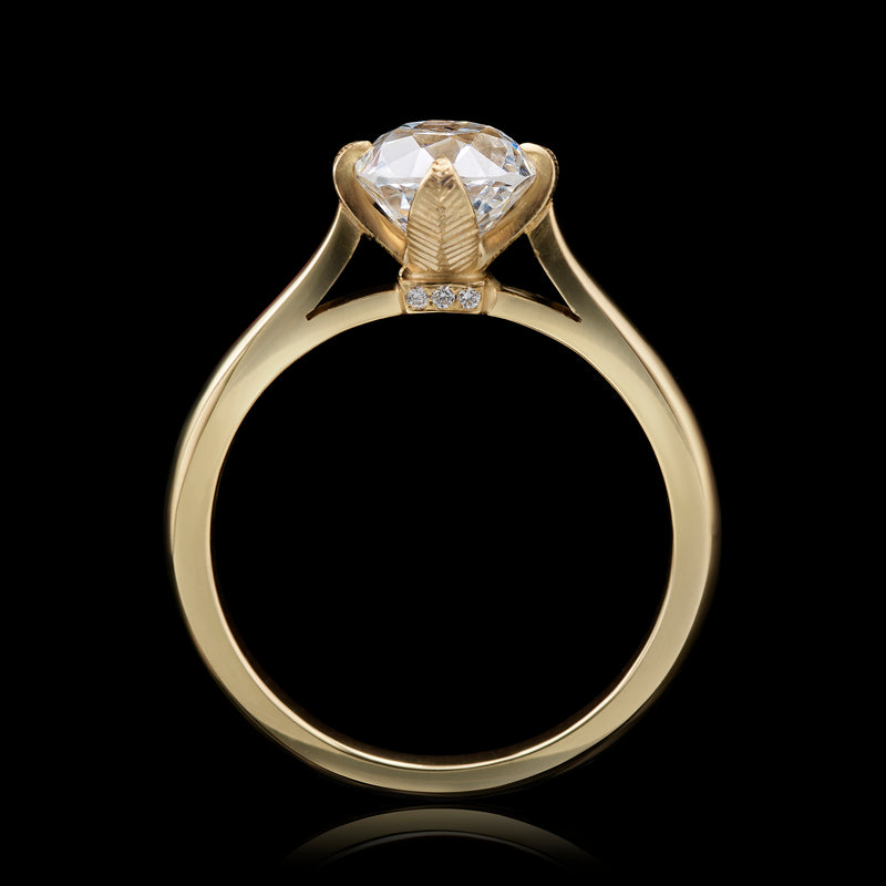 An Old Style Brilliant Cut Diamond Ring