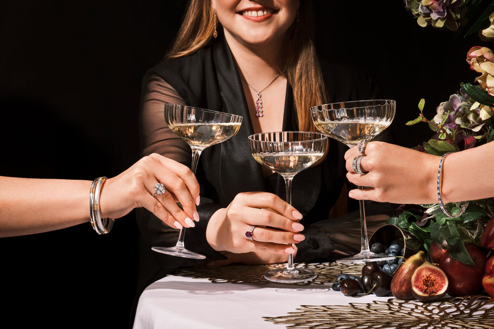 A Very Beautiful Ruby Single Stone Ring with Twin Diamond Set Rail Shoulders