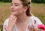 A Cousins Diamond Trefoil Cluster Pendant