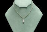A one-off 1920s inspired diamond negligee pendant