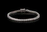 A diamond 'Tennis' bracelet