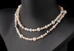 A Unique & Remarkable Cultured Pearl Necklet