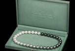 A Magnificent Collar Necklet of South Sea & Tahitian Pearls