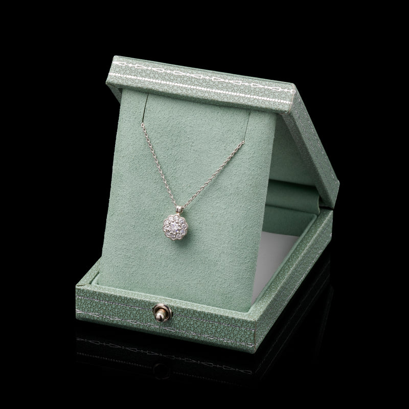 A delightful Cousins Diamond Cluster Pendant